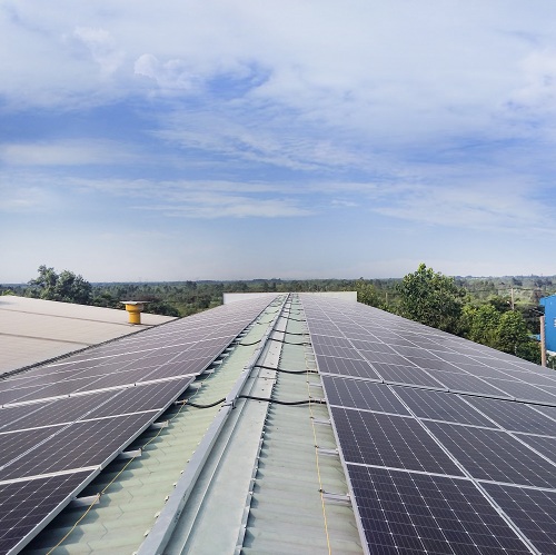 Hệ thống điện mặt trời hòa lưới công suất 120,4 kWp tại Hóc Môn, TP. Hồ Chí Minh
