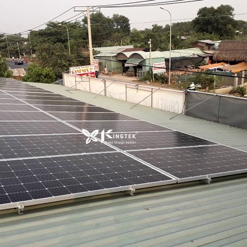 Hệ thống điện mặt trời hòa lưới công suất 21,0 kWp tại Củ Chi, TP.HCM