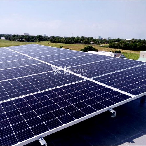 Hệ thống điện mặt trời hòa lưới công suất 6,3 kWp tại Thị Trấn Bến Lức, Long An