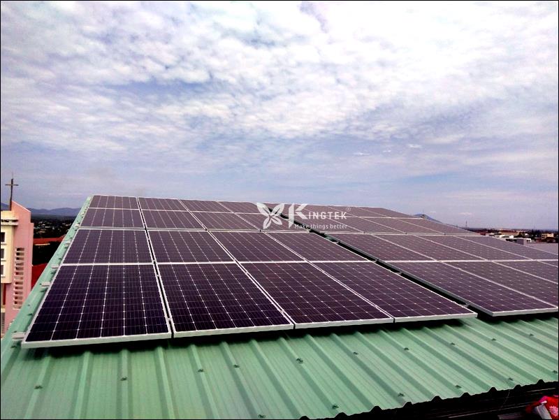 Hệ thống điện mặt trời hòa lưới công suất 11,2 kWp tại Thị Trấn Lagi, Bình Thuận