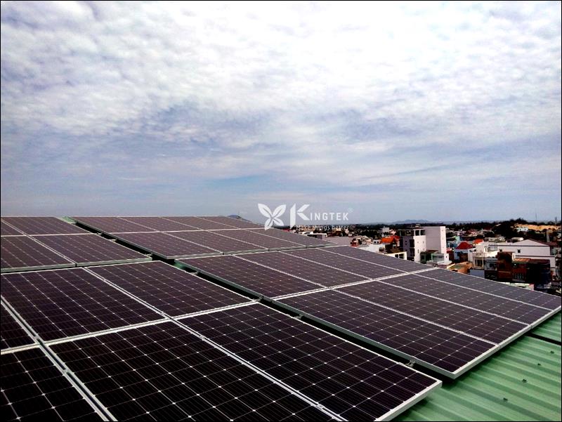 Hệ thống điện mặt trời hòa lưới công suất 11,2 kWp tại Thị Trấn Lagi, Bình Thuận