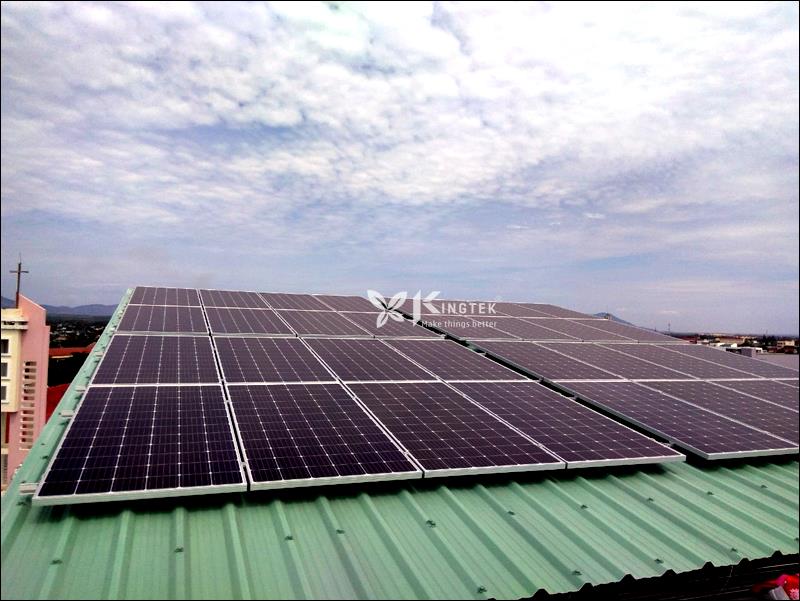 Hệ thống điện mặt trời hòa lưới công suất 11,2 kWp tại Thị Trấn Lagi, Bình Thuận