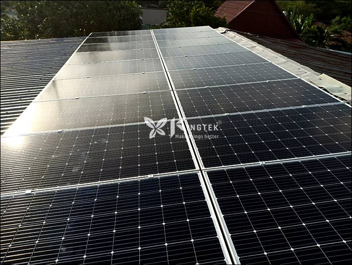 Hệ thống điện mặt trời hòa lưới công suất 6,3 kWp tại Củ Chi, TP.HCM