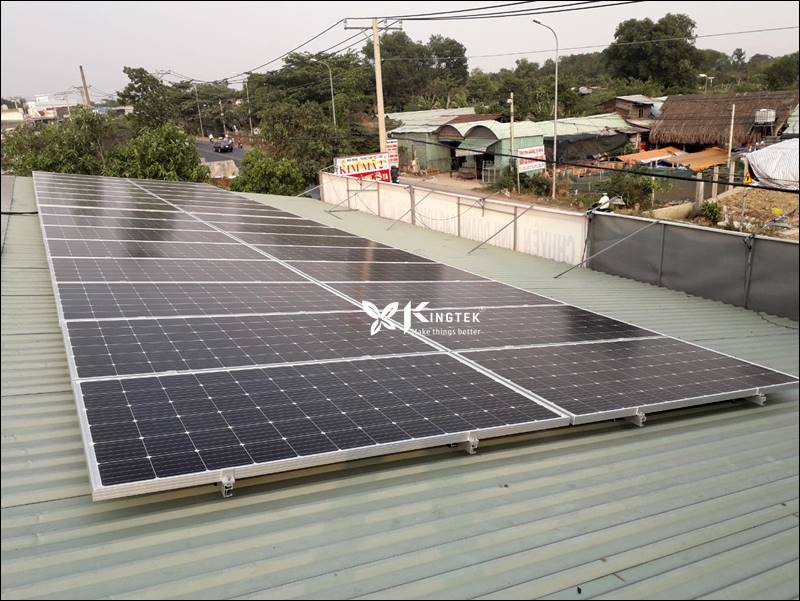 Hệ thống điện mặt trời hòa lưới công suất 21,0 kWp tại Củ Chi, TP.HCM