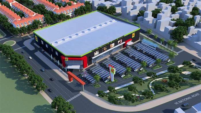 Siêu thị đầu tư hiệu quả với điện mặt trời hòa lưới