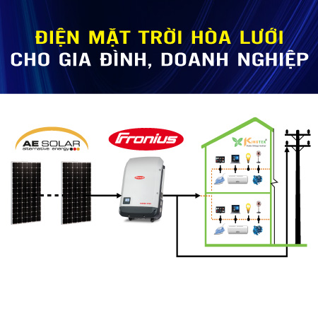 Kingtek cung cấp và lắp đặt điện mặt trời chất lượng châu Âu trên toàn quốc