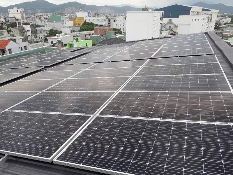 Hệ thống điện mặt trời hòa lưới công suất 23,8 kWp tại Đà Nẵng